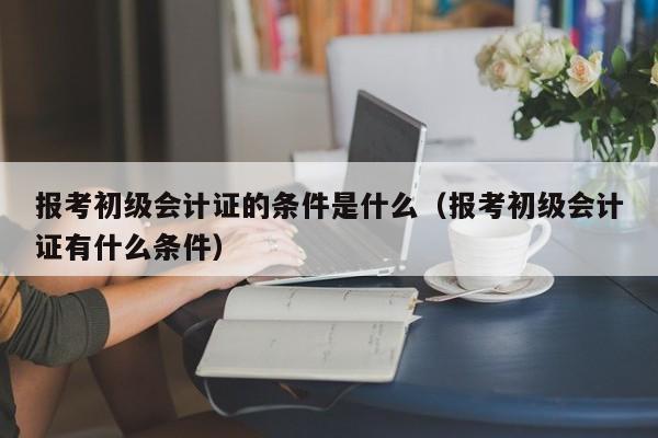 报考初级会计证的条件是什么（报考初级会计证有什么条件）