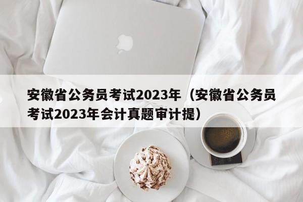 安徽省公务员考试2023年（安徽省公务员考试2023年会计真题审计提）