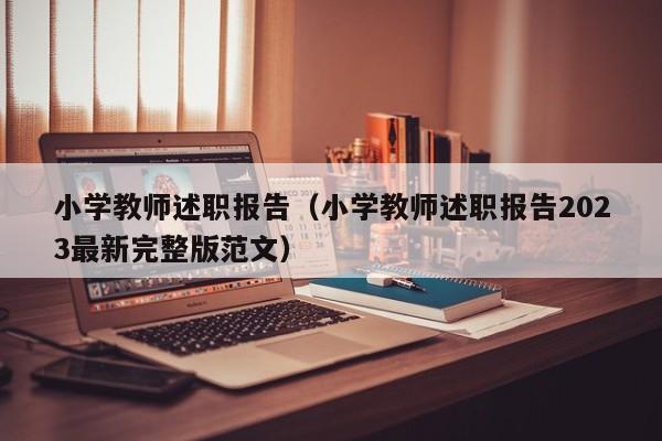 小学教师述职报告（小学教师述职报告2023最新完整版范文）