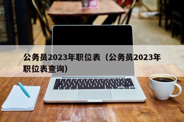 公务员2023年职位表（公务员2023年职位表查询）